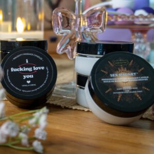 Combo Vainilla y Fuego – Velas de Masaje